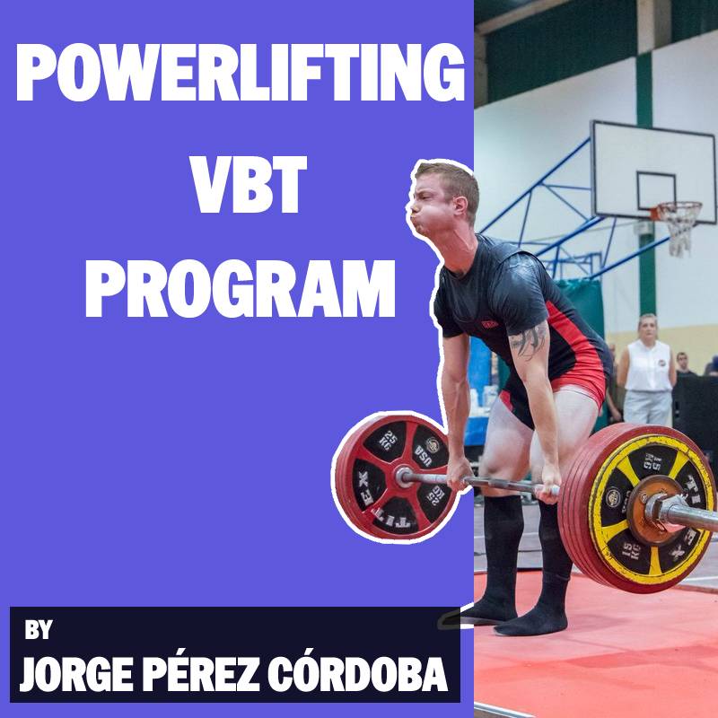 Programma/guida di allenamento VBT per il powerlifting